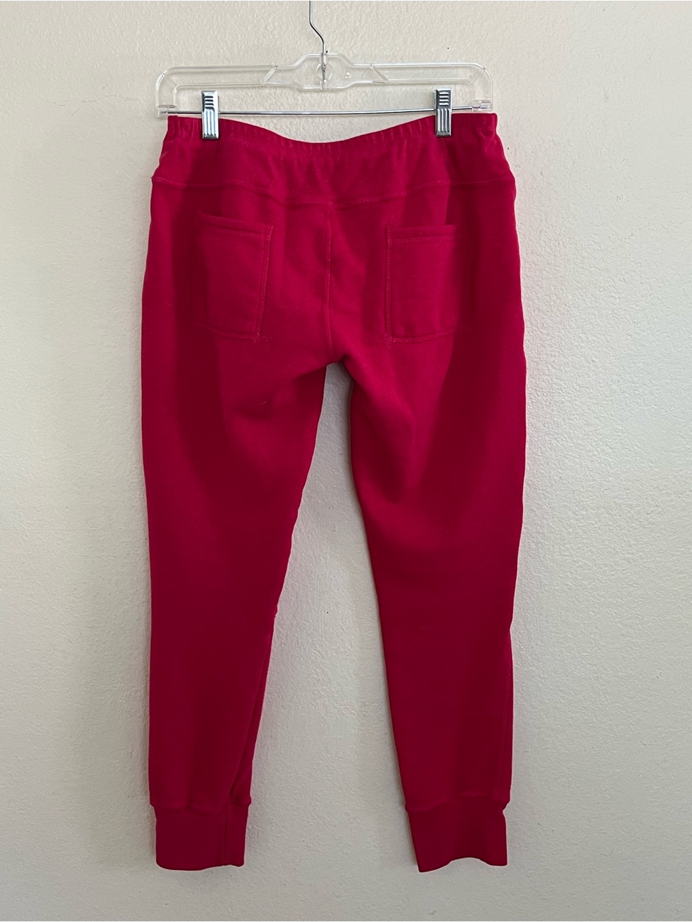 Aviator Nation Moto Drawstring Joggers Dark Pink Size Small - Picture 2 of 10